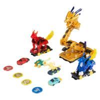 Дикие Скричеры. Игровой набор Голден Дрэгон 3-в-1. ТМ Screechers Wild ROS-39872