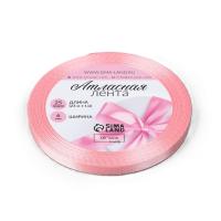 Лента атласная 6 мм x 23 ± 1 м, №04 розовый SIM-1218060