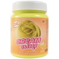 Слайм Slime "Cream-Slime" желтый с ароматом банана 250 г AS-SF02-B