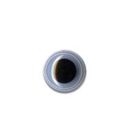 Глаза круглые с бегающими зрачками HobbyBe d 6 мм 2 шт черно-белый MER-6-чб