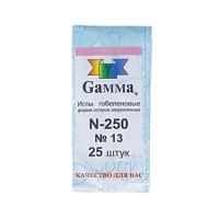 Иглы GAMMA гобеленовые №13, 25 шт, закругленные, в конверте N-250