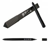 Ручка шариковая "Стихия" 1.0 мм метал.черный корпус, синие чернила+вечный карандаш, подарочная упаковка NP-ST07005