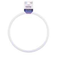 Кольцо для макраме GAMMA пластик d 100 мм белый без упаковки RKP-010