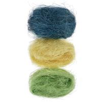 Сизалевое волокно Blumentag 30 г ± 3 г 10 Св. желтый/св.зеленый/синий BMG-30MIX-10