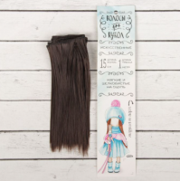 Волосы-трессы для кукол "Прямые" длина 15 см, ширина 100 см №10 2294863