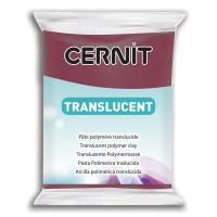 Пластика полимерная запекаемая CERNIT Translucent прозрачная 56 г (411 бордовый) RH-CE0920056411