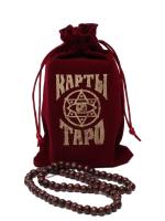 Карты Таро гадальные, в бархатном мешке + четки, инструкция, 16+ SIM-624335