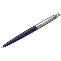 Ручка шариковая PARKER Jotter Blue Chrome синяя, 1.0 мм, кнопочный механизм, подарочная упаковка RE-R0033170