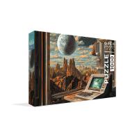 Пазл 1000 элементов ФРЕЯ "Последний сигнал с Марса" PZL-1000/89