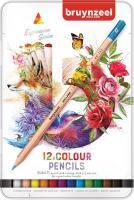 Набор цветных карандашей BRUYNZEEL Expression Colour 12 цветов в металлической коробке MP60312012