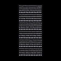 Стразы жемчужные для декора на клеевой основе, серебристые/жемчужные 7.5 × 16 см SIM-4104630