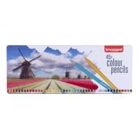 Набор цветных карандашей BRUYNZEEL Голландия 45 цв в металлической коробке MP60312902
