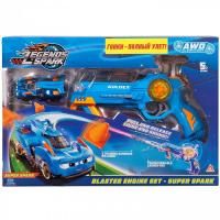 Легенды Спарка. Игровой набор супербластер+машина Спарк. ТМ Legends of Spark ROS-38798