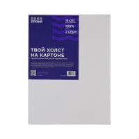 Холст грунтованный на картоне Стихия 18 x 24 см 280 г/м2 хлопок MPST06003