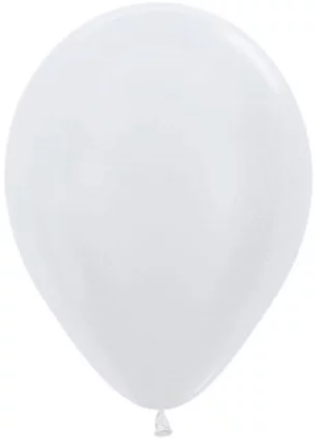 Шар 12''/30 см SEMPERTEX Satin, Белый 405, 1 шт SF-236124