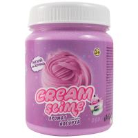 Слайм Slime "Cream-Slime" фиолетовый с ароматом йогурта 250 г AS-SF02-J
