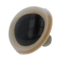 Глаза кристальные пришивные HobbyBe d 10.5 мм 2 шт бежевый CRP-10-5-05