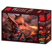 Стерео-пазл Prime 3D "Огненный дракон" 500 деталей, 6+ JZL-10090