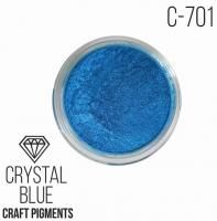 Пигмент CraftPigments 10 мл Crystal blue Кристаллический синий EPX-PIG-10-07