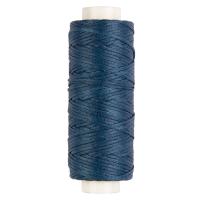 Нитки для кожи вощёные плоские "Промысел" 0.8 мм 25 м № 008 синий LC-001-008