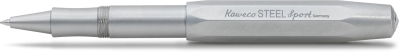 Ручка-роллер KAWECO STEEL Sport 0.7мм серебристый корпус  KAW-10001403