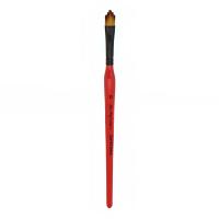 Кисть синтетика Mr.Painter фигурная рельефная овальная 1 шт короткая ручка №10 SHB-O-10