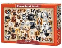 Пазл Castorland 1500 Коллаж с собаками C-151943