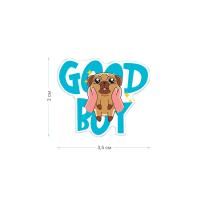 Значок акриловый MESHU "Good boy" 3.5 x 3 см, прямая УФ-печать RE-MS_47426
