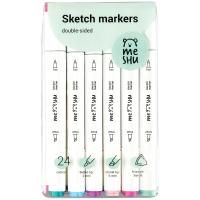 Набор маркеров для скетчинга MESHU 24 цв цветочная гамма RE-MS_38263