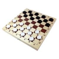 Набор игр 2 в 1 Десятое королевство "Шахматы и шашки" пластиковые в дер.упаковке 29 x 29 см MAG03879