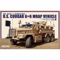 Сборная модель MENG Бронетранспортер U.S. COUGAR 6x6 MRAP VEHICLE 1/35