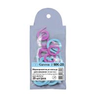 Маркировочные кольца GAMMA пластик 20 шт d 20 мм в чехле MK-20