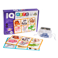 Развивающая игра IQ-лото "Мамы и малыши" SIM-7769064