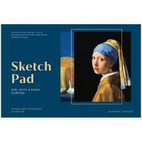 Альбом для рисования 40л. A4 Greenwich Line "Great painters. Vermeer" 120 г/м2, на скрепке RE-PS40s-36883