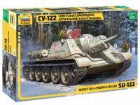 Сборная модель: Советский истребитель танков СУ-122, З-3691