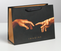 Пакет ламинированный горизонтальный "Imagine" MS 23 x 18 x 10 см 4725228