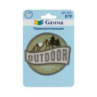 Термоаппликация GAMMA №02 1 шт OUTDOOR 5.8 х 6.3 см ETF-01-228