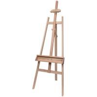 Мольберт напольный Лира с бегунком ГАММА"Студия" 50 x 55 x 150 см, российский бук RE-180520225