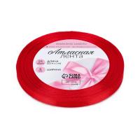 Лента атласная 6 мм x 23 ± 1 м, №26 красный SIM-1218132