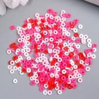 Бусины для творчества PVC "Колечки розовые" ≈ 330 шт 0.1 x 0.4 x 0.4 см SIM-9127286