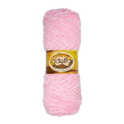 Пряжа ADELIA Dolly Velour 100% микрополиэстер 100 г 93 м ± 6 м