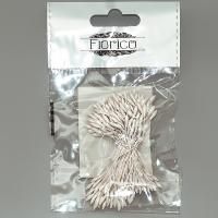 Тычинки для искусственных цветов FIORICO 1 х 85 шт белый TIC/L-2.2-01