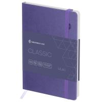 Записная книжка А6 80л. Greenwich Line "Classic. Lilac" ЛАЙТ, кожзам, с резинкой, фактурное тиснение, блок в клетку RE-NA6_50842 Записная книжка А6 80л. Greenwich Line "Classic. Lilac" ЛАЙТ, кожзам, с резинкой, фактурное тиснение, блок в клетку RE-NA6_50842