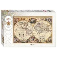 Пазл Step Puzzle 2000 "Историческая карта мира" RE-84046