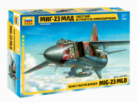 Сборная модель: Советский истребитель-бомбардировщик МиГ-23МЛД, З-7218