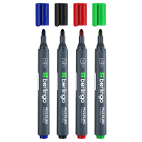 Маркер перманентный Berlingo "Multiline PE300" 3 мм, пулевидный