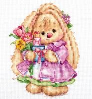 Набор для вышивания "Алиса" Зайка Ми. Весна 10 х 13 см 0-193