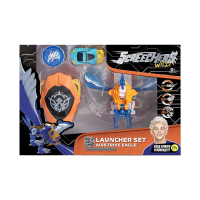 Дикие Скричеры. Игровой набор Лончер и Эйрстрайк Игл. ТМ Screechers Wild ROS-42047