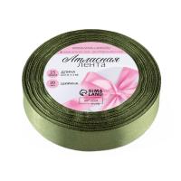 Лента атласная 20 мм x 23 ± 1 м, №113 тёмно-зелёный SIM-1218260