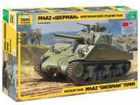 Сборная модель: Американский средний танк М4А2 "Шерман", З-3702
